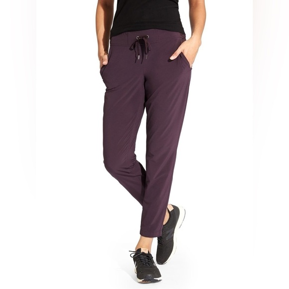 Athleta Midtown Ankle Pant in Purple, Size 12 - Picture 1 of 7